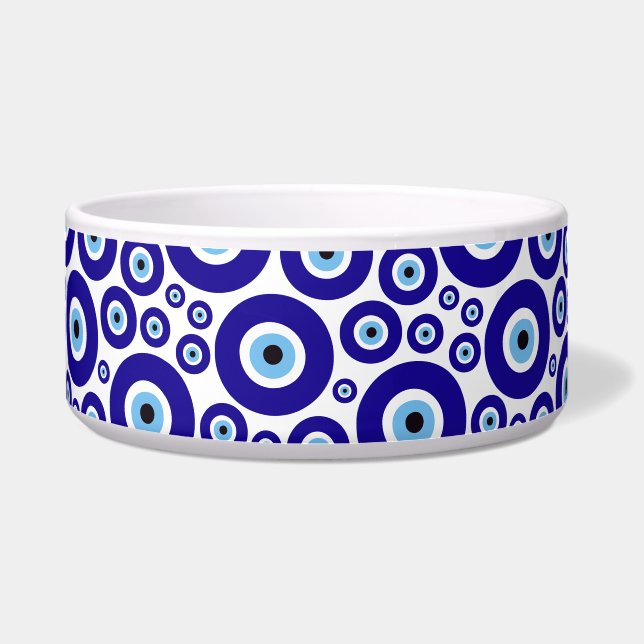 Evil Eye Pattern, Greek Eye, Turkish Eye, Nazar Napf (Vorderseite)