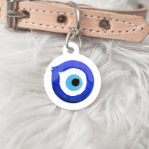 Evil Eye Pet Tag Personalisiert