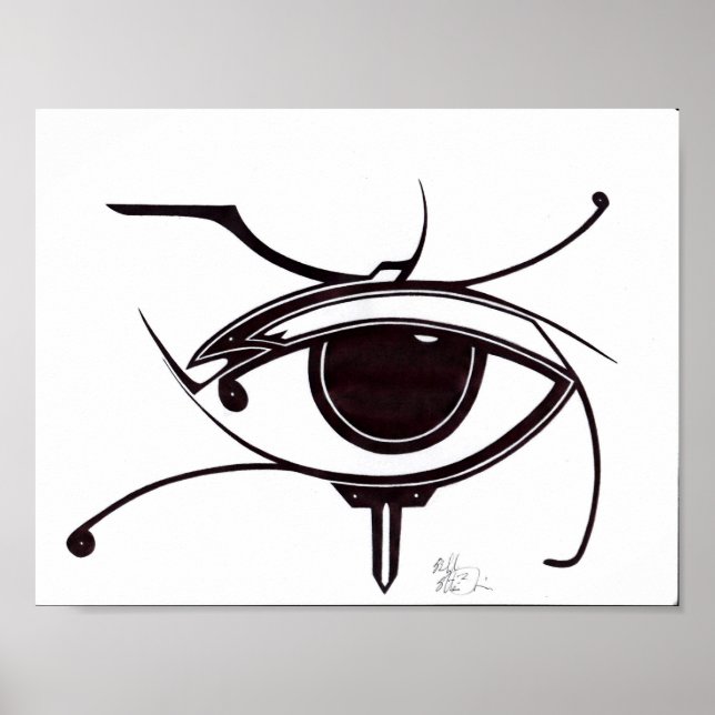 Evil Eye Poster (Vorne)