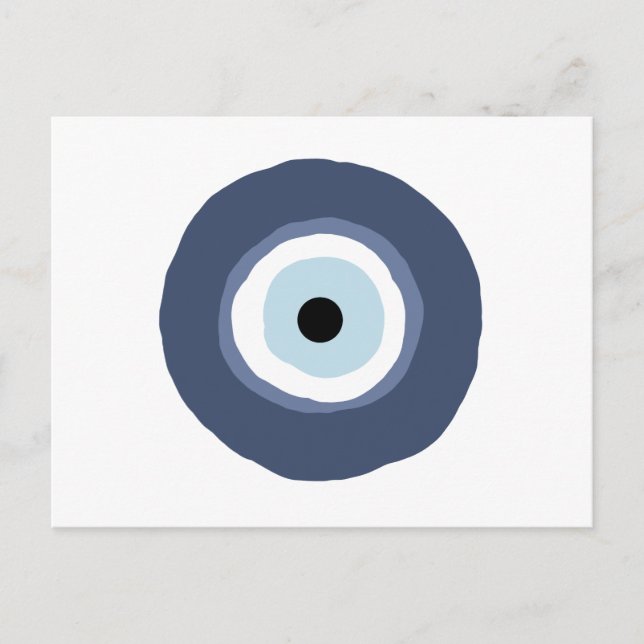 Evil Eye Postkarte (Vorderseite)
