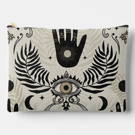 Evil Eye Print Cosmetic Bag Zubehörtasche