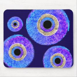 Evil eye protection Mousepad