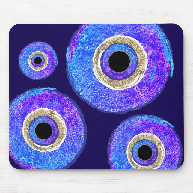 Evil eye protection Mousepad (Vorne)