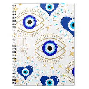 EVIL EYE PROTECTION NOTEBOOK NOTIZBLOCK