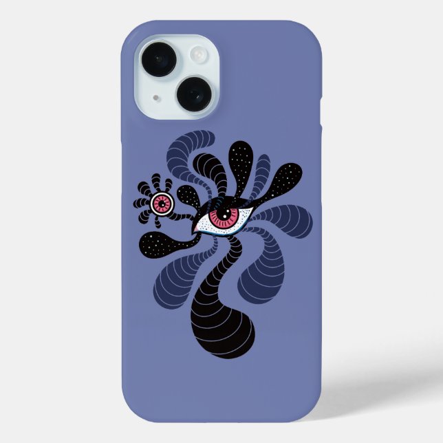 Evil Eye Psychedelic Halluction Trippy Art Case-Mate iPhone Hülle (Rückseite)