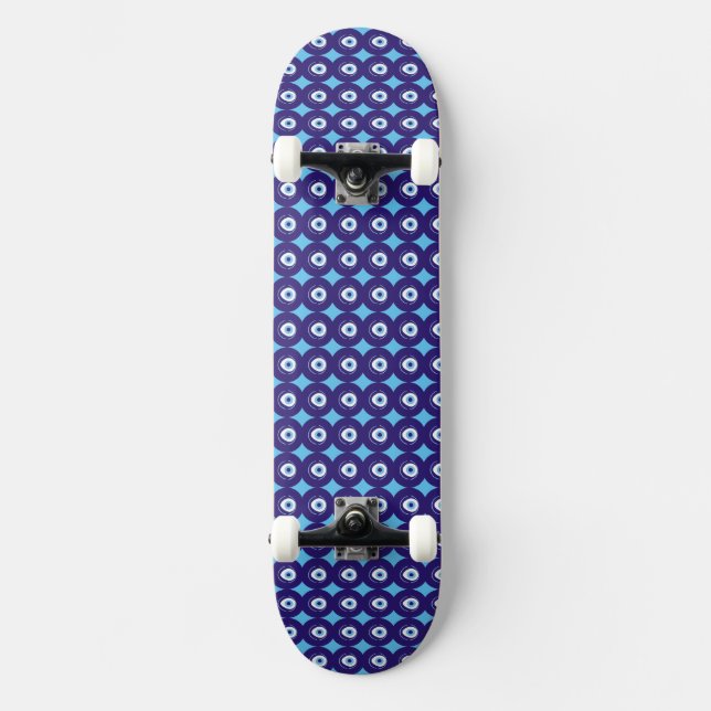 Evil Eye Skateboard (Vorderseite)