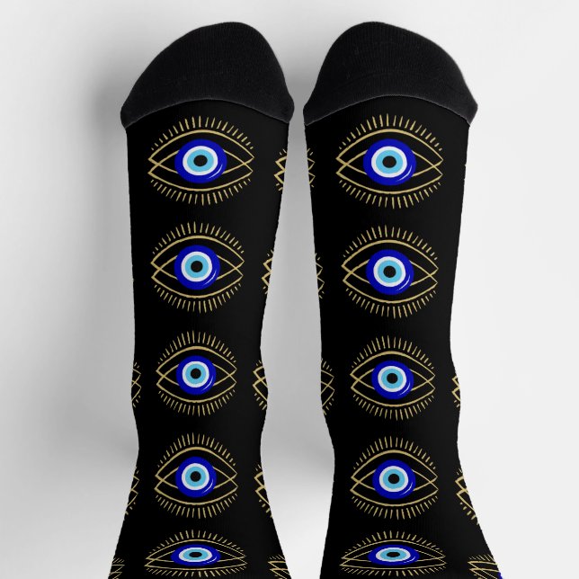Evil Eye Socken (Oben)