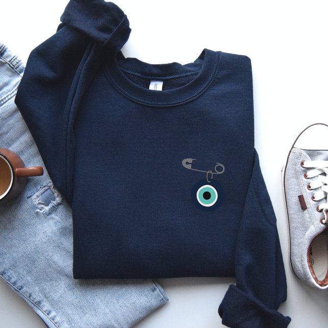 Evil Eye Sweatshirt, Energy Protection Gift Shirt (Von Creator hochgeladen)