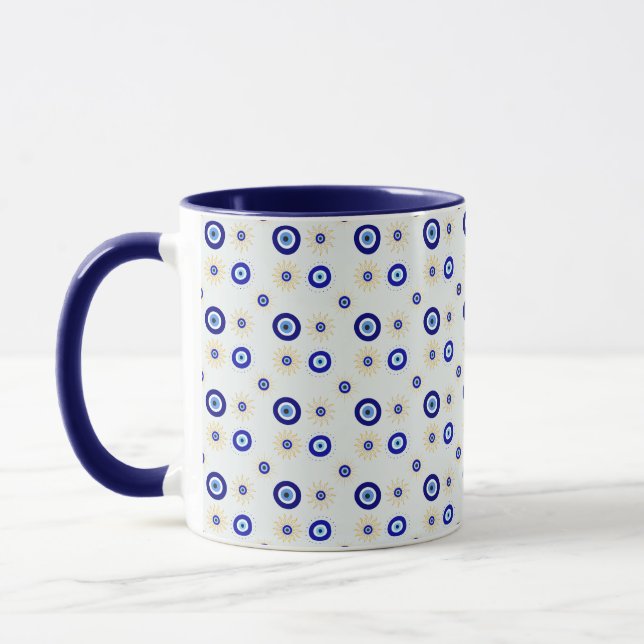 Evil Eye Symbol Tasse (Links)