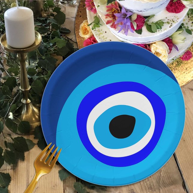 Evil Eye Talisman & Arabic Amulet /griechisch, tür Pappteller (Von Creator hochgeladen)
