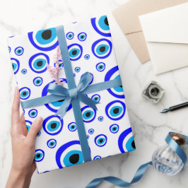 Evil Eye Talisman & Arabic Amulet /Türkisch, Griec Geschenkpapier