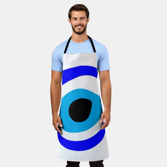 Evil Eye Talisman & Arabic Amulet /Türkisch, Griec Schürze (Getragen)