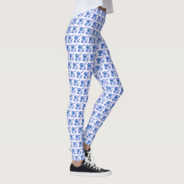 Evil Eye Talisman & Arabisch Amulett Griechisch /  Leggings (Rechts)