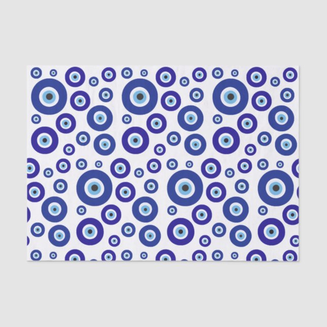 EVIL EYE Tissue Paper Seidenpapier (Vorderseite)