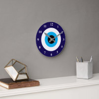 Evil Eye Wall Uhr