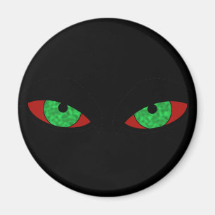 Evil Eyes Halloween Magnet