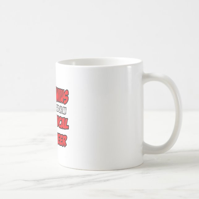 Evil Genius...Elektroingenieur Tasse (Rechts)