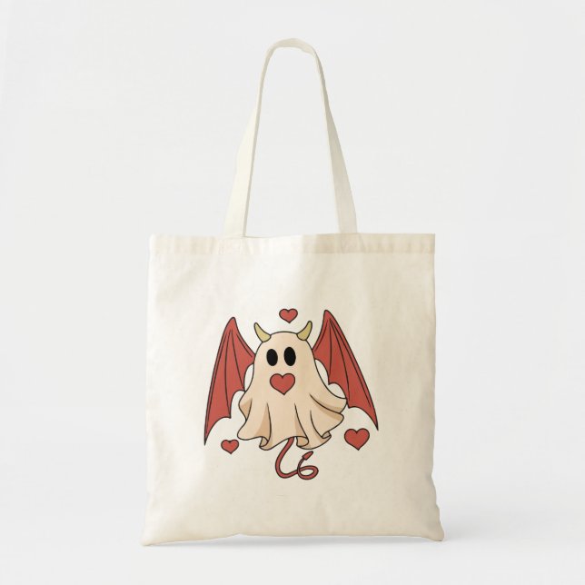 Evil ghost boo tragetasche (Vorne)
