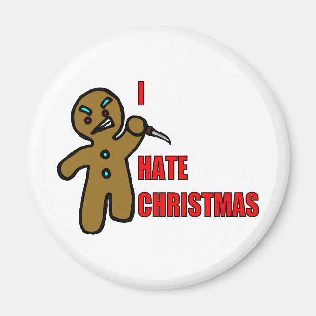Evil Gingerbread Man Magnet (Vorne)