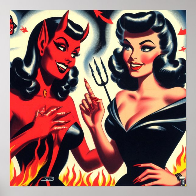 Evil Girls Poster (Vorne)