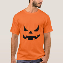 Evil Grin Pumpkin Face für Halloween Dekorationen T-Shirt