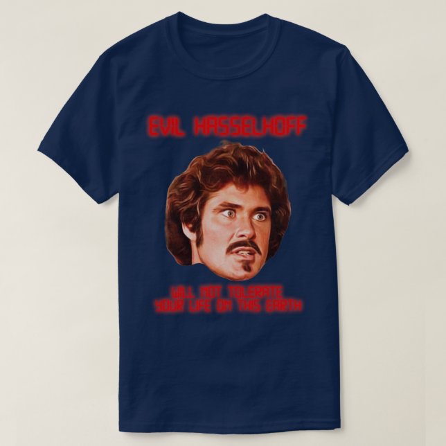 EVIL HASSELHOFF Garthe Knight T-Shirt (Design vorne)