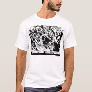 Evil Heros Panel T-Shirt