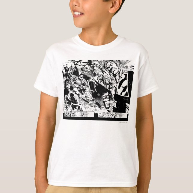 Evil Heros Panel T-Shirt (Vorderseite)