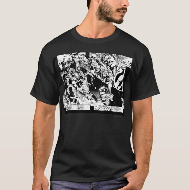 Evil Heros Panel T-Shirt (Vorderseite)