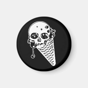 Evil Ice Cream Cone Magnet