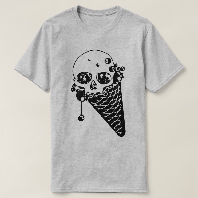 Evil Ice Cream Cone T - Shirt (Design vorne)