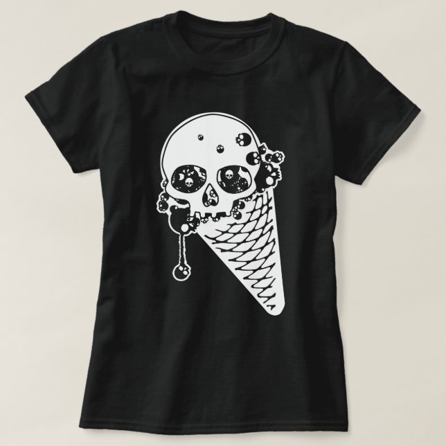 Evil Ice Cream Cone T - Shirt (Design vorne)
