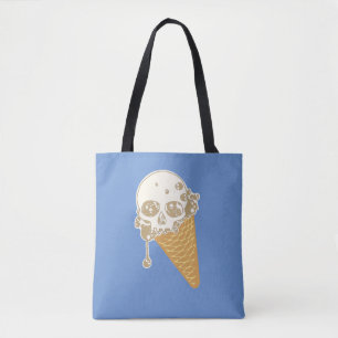 Evil Ice Creme Cone Tote Bag