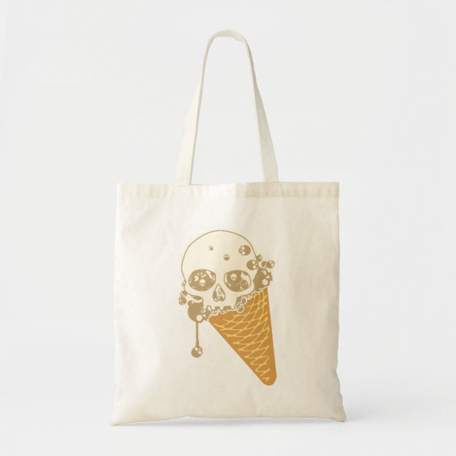Evil Ice Creme Cone Tote Bag Tragetasche (Vorne)