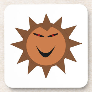 Evil Igel Kawaii Goth Halloween Untersetzer