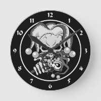 Evil Jester Skull