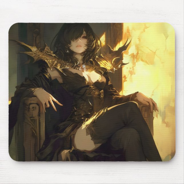 Evil Lady Anime Style Mousepad (Vorne)