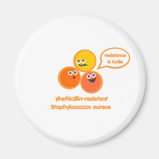 Evil MRSA Magnet (Vorne)