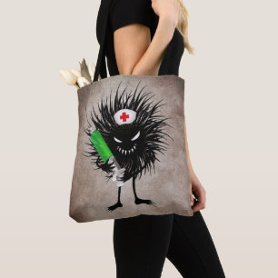 Evil Nurse Monster Art - Gotischer Cartoon mit Syr