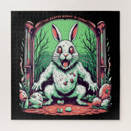 Evil Oaster Bunny Horror Puzzle