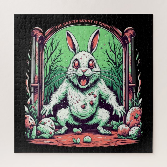 Evil Oaster Bunny Horror Puzzle (Vertikal)