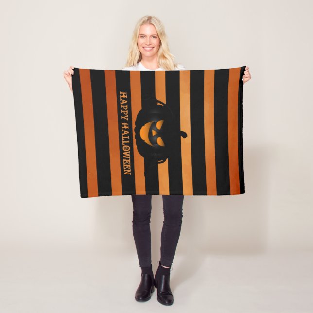 Evil Pumpkin Fleecedecke (Beispiel)