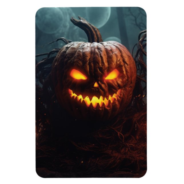 Evil Pumpkin Magnet (Vertikal)