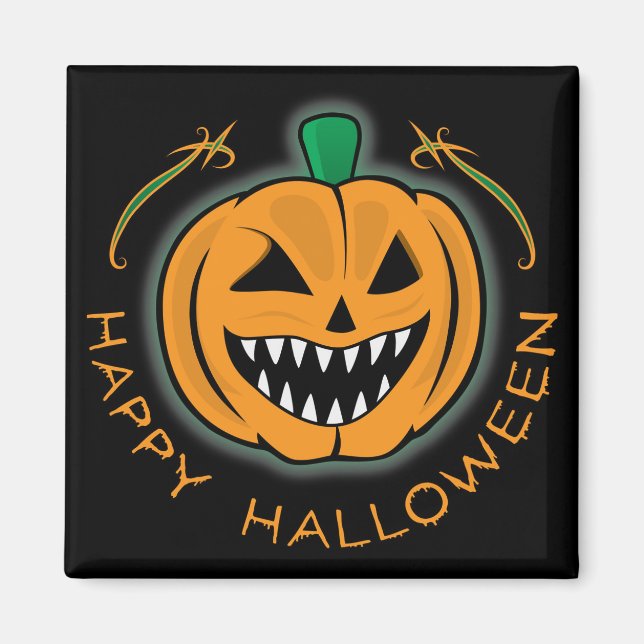 Evil Pumpkin Magnet (Vorne)