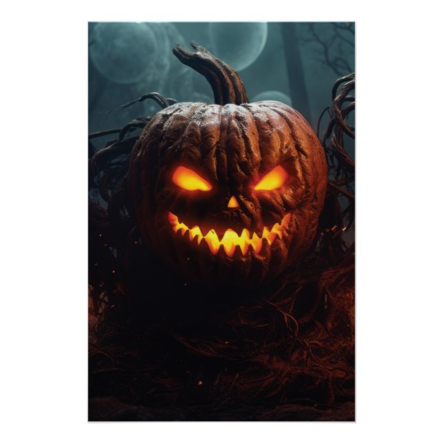 Evil Pumpkin Poster (Vorderseite)