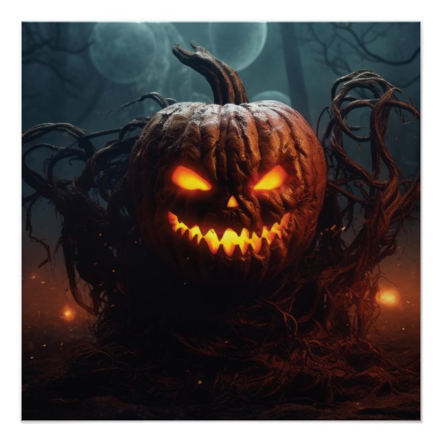 Evil Pumpkin Poster (Vorderseite)