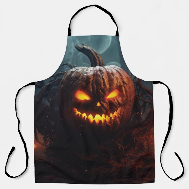 Evil Pumpkin Schürze (Vorderseite)