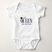 EVIL QUEEN Baby Personalisiert Custom 1 Stück