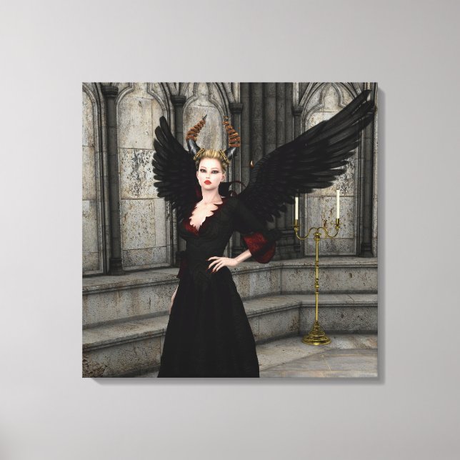Evil Queen Leinwanddruck (Vorderseite)