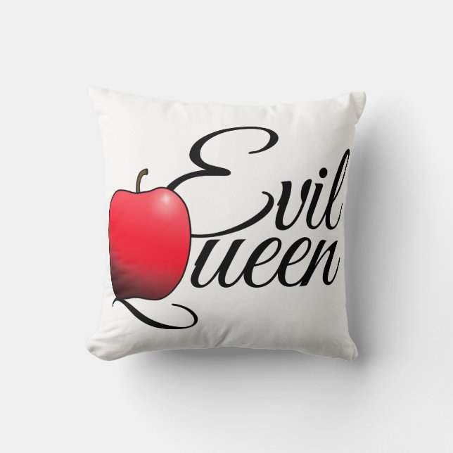 Evil Queen Red Apple Kissen (Vorderseite)